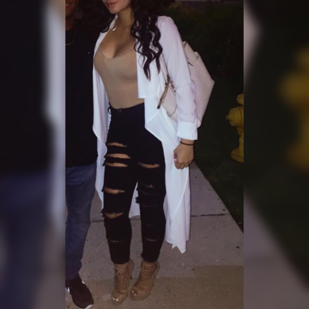 White long jacket